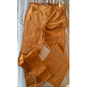 Tab Corduroy bell bottom pants